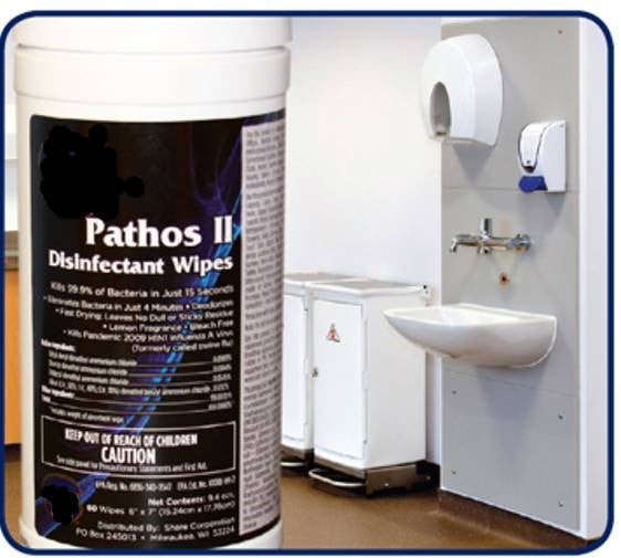 Pathos II Disinfectant Wipes