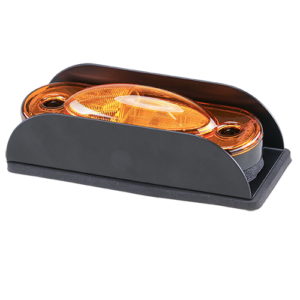 650 Series 6" Oval Amber Mid Turn Marker