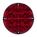 700 Series 7" Round Red Stop/Tail/Turn (Screw Mount, 3-Wire Connection)