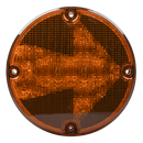 750 Series 7" Round Amber Signal Lights