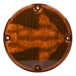 750 Series 7" Round Amber Signal Lights