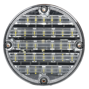 750 Series 7" Round White Reverse (Screw Mount, 2-Wire Connection)