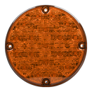 750 Series 7" Round Amber Signal Lights