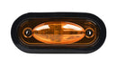 650 Series 6" Oval Amber Mid Turn Marker